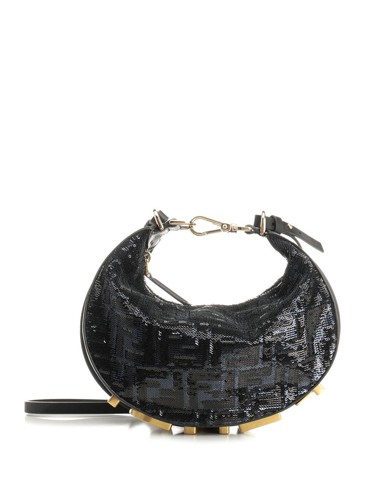 Fendi Fendigraphy Handbags - Blu | 5e47591d63ad1b50da4bb7f6b330b2312e76c826