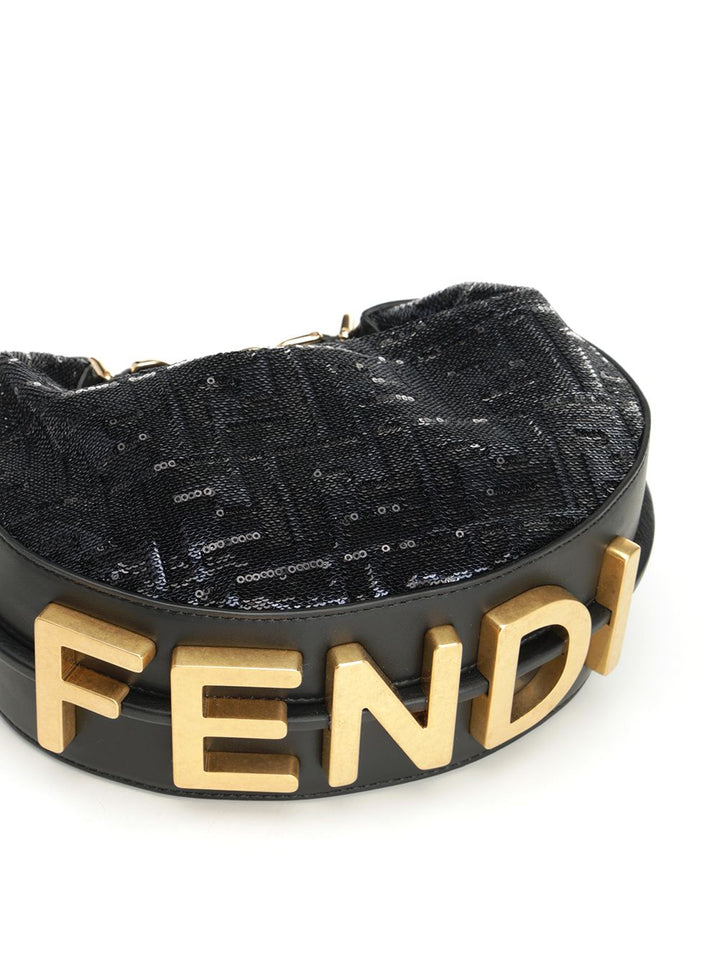 Fendi Fendigraphy Handbags - Blu | 51ee2f0abdbc801adf3b9a9f5543ce268f35826d