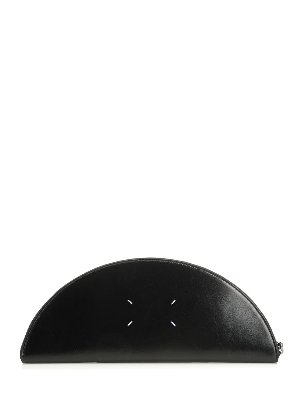 Maison Margiela Half-Moon Pouch Small leather goods - Nero | 08e2b8f1e7086fc90d7dbe628a11a6ae1831faea