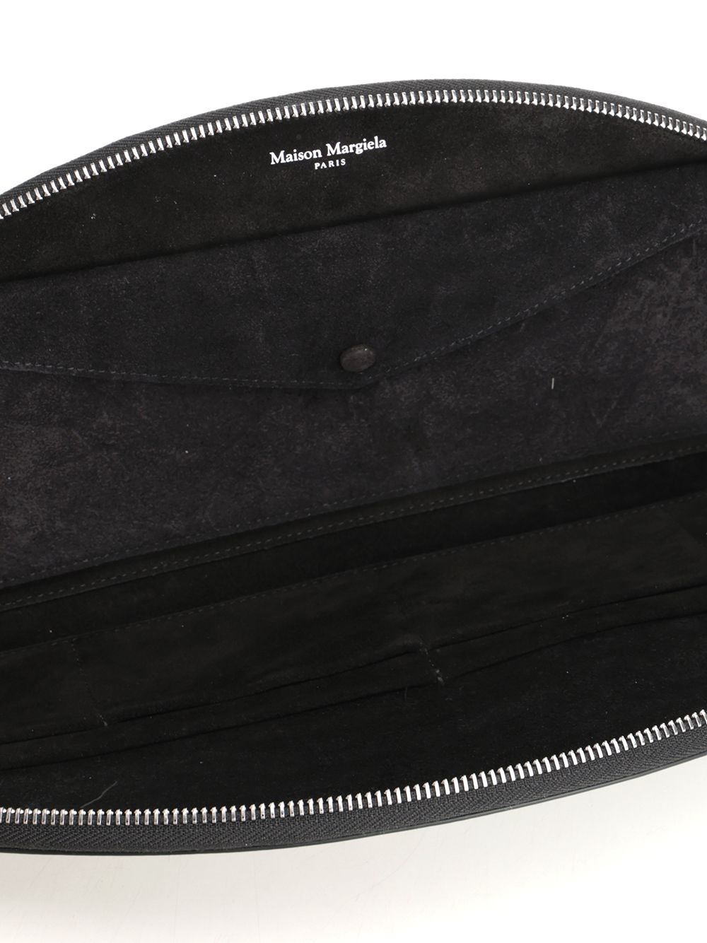 Maison Margiela Half-Moon Pouch Small leather goods - Nero | 321b11767304cc194b6bceb691240fa0aa119431