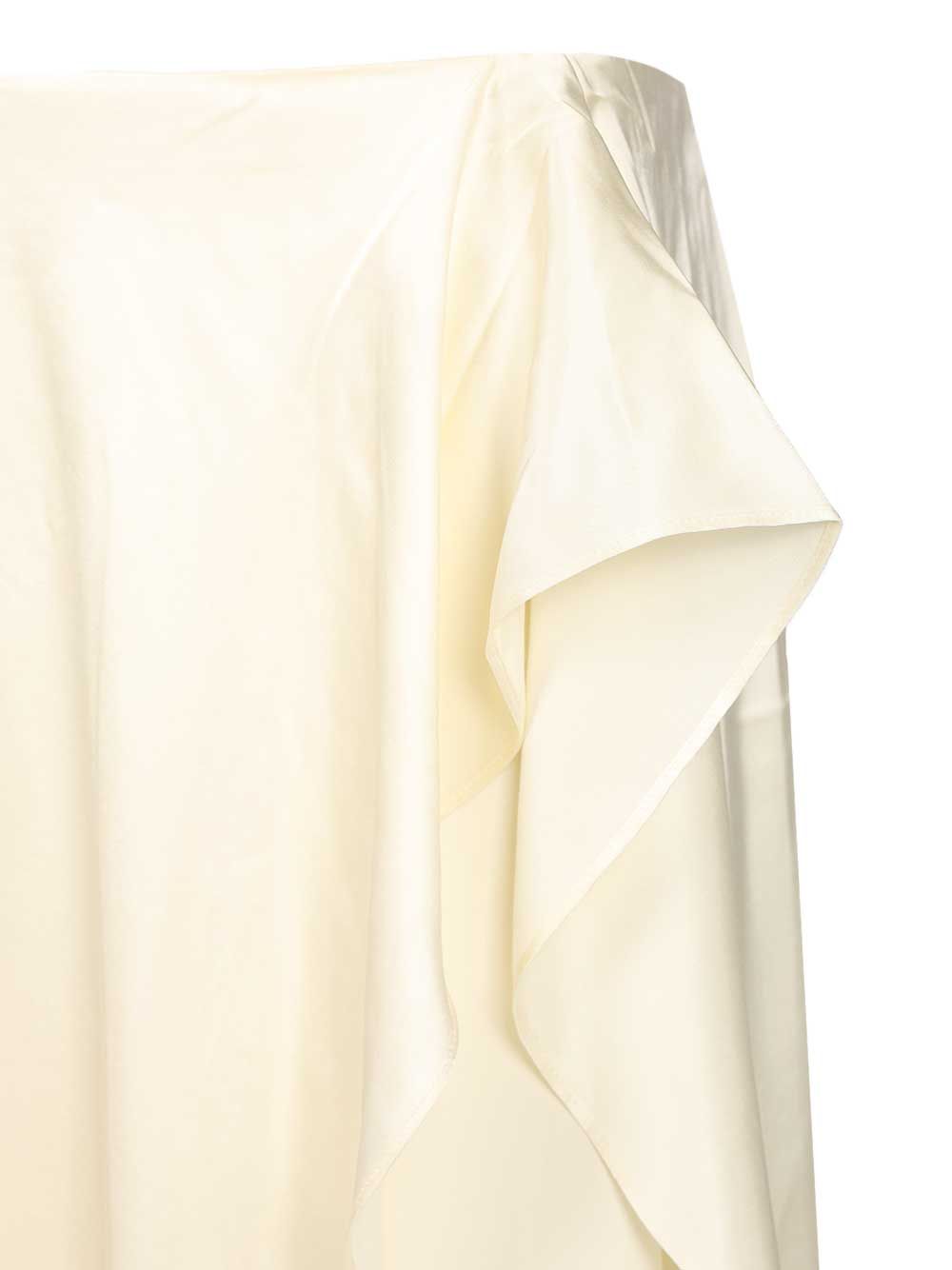 Acne Studios Satin Skirt Gonne - Beige | b8b9c47dd75f00f0ea5d2c5f1cac3e3e7d0a2a95