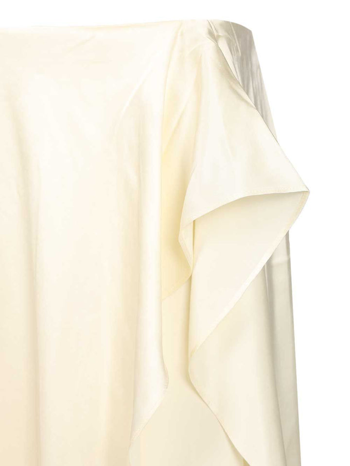 Acne Studios Satin Skirt Gonne - Beige | b8b9c47dd75f00f0ea5d2c5f1cac3e3e7d0a2a95