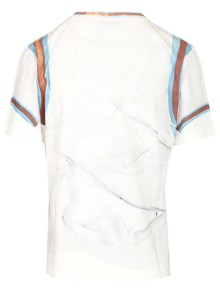 Acne Studios Graphic T-Shirt - Bianco | c086e6616bbdc8b7182cff8935a7ce97988cb40e