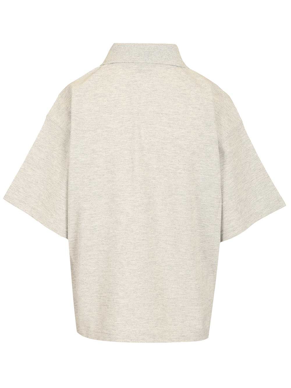 Saint Laurent Oversized Polo shirt - Nero | 4296090c3bf1667978a665fa64ea03f270178b20