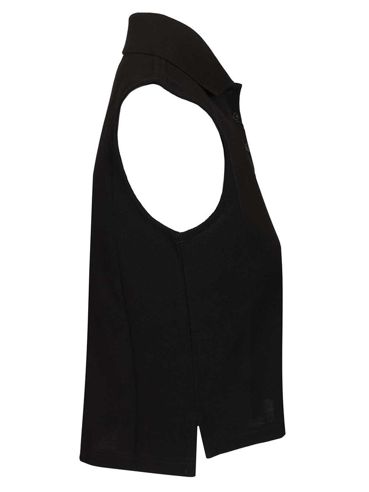 Saint Laurent Cassandre Polo shirt - Nero | e8f7d35936b64c89ebaf4f71600ee1cc34f2a93c
