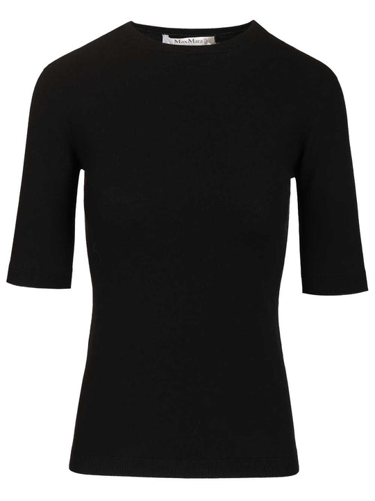 3/4 Sleeve Shirt Knitwear Nero