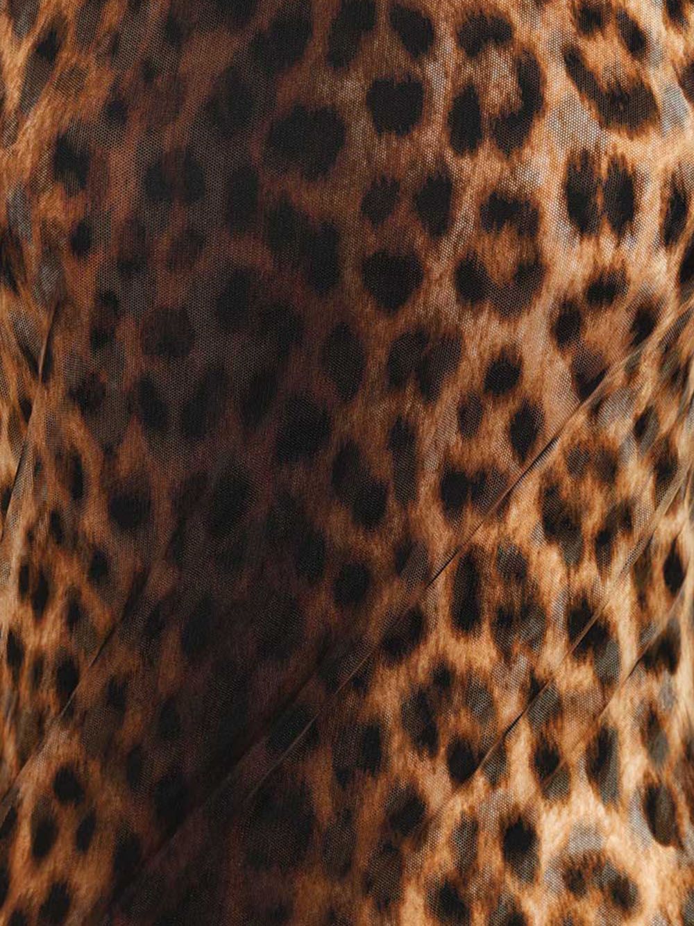 Sportmax Bi-Material Animalier Top Top - Animalier | 6d7856dc67287b5d62152ef1531280da5a02a308