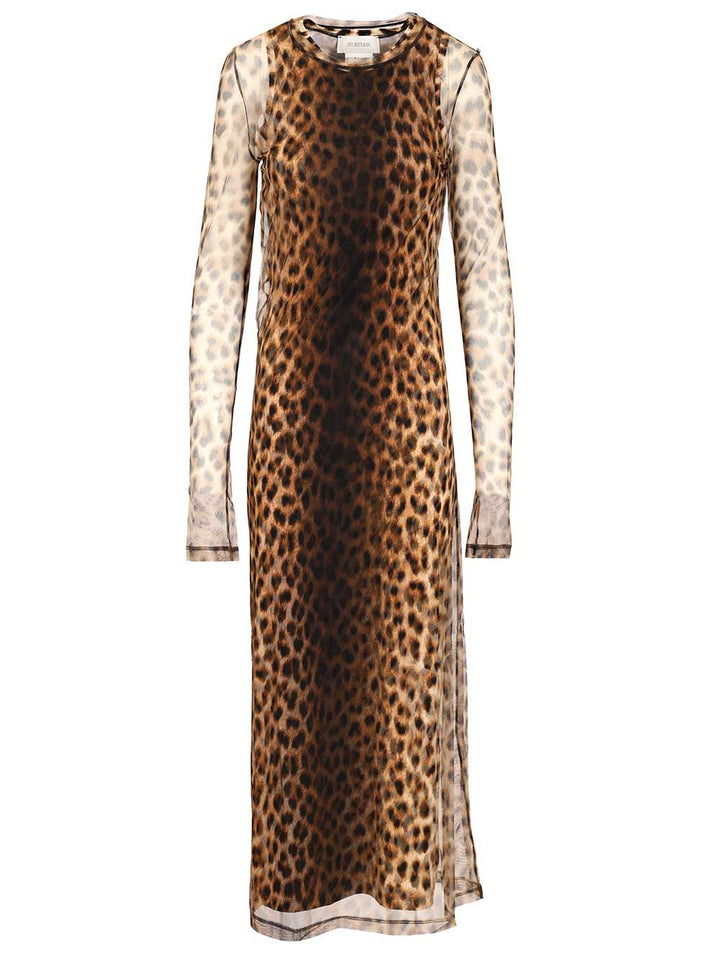 Sportmax Animal Print Fitted Dress Abiti - Animalier | 6dc6287cba69279ed82801e497fc4695c866a57c