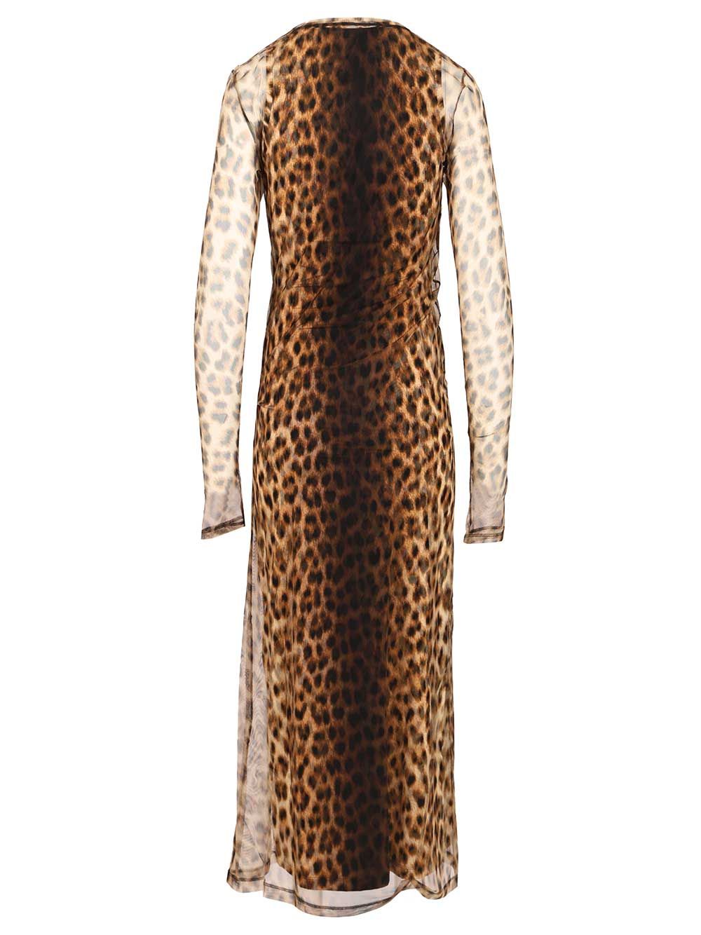 Sportmax Animal Print Fitted Dress Abiti - Animalier | a884446a67058302e62bdcee529ce127f28e6dd4