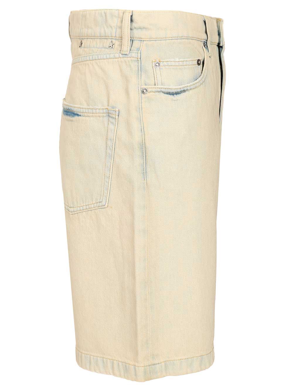 Golden Goose Deluxe Brand Phillip Trousers - Bianco | 1329f4a3b16566d22258a0ca205d417956409373