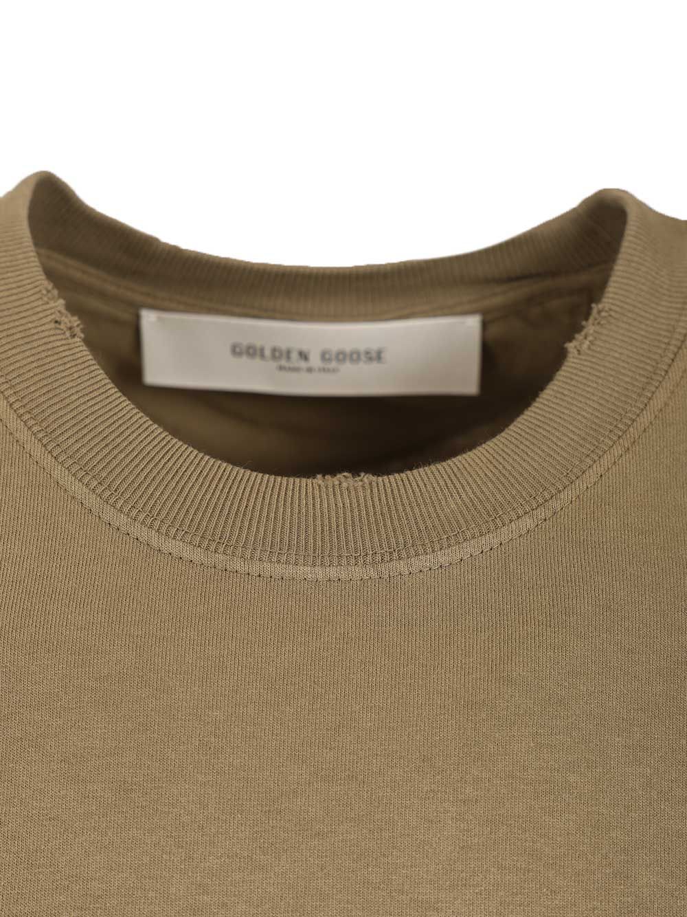 Golden Goose Deluxe Brand Cotton Jersey T-Shirt - Marrone | a1f91c3b58554356af8d391d3e698f50494308f4