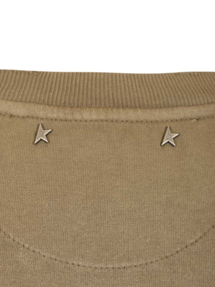 Golden Goose Deluxe Brand Cotton Jersey T-Shirt - Marrone | 95ca165fe5a0c7e3dafc03842274e91db62b7df5