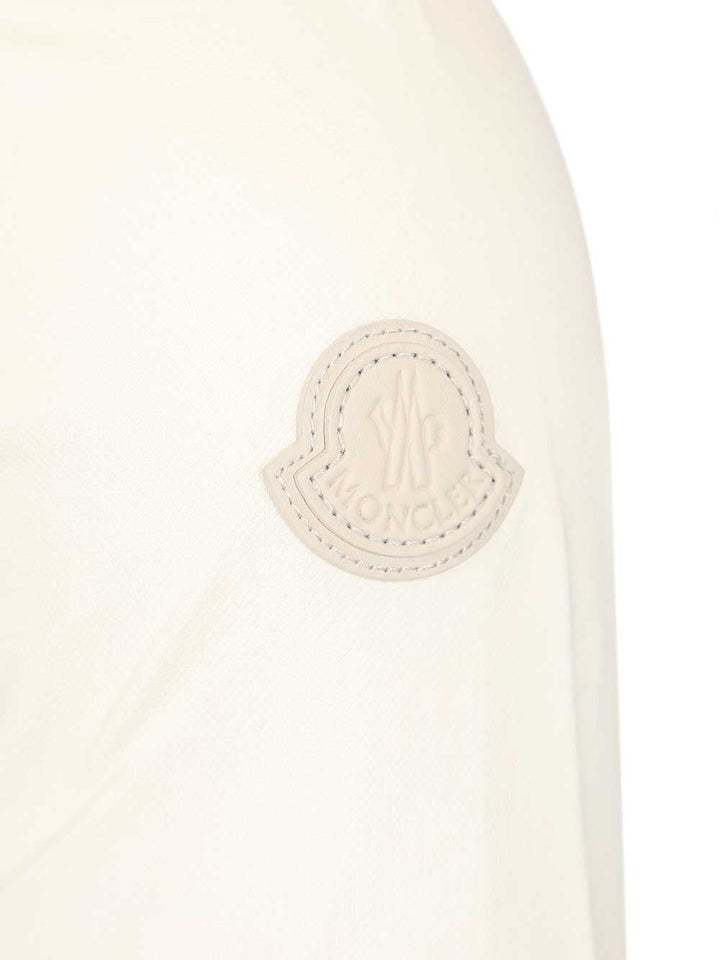 Moncler Cotton Pique Polo shirt - Bianco | 0fc64a7bad9984a108afee65bc1dd92b7751499f