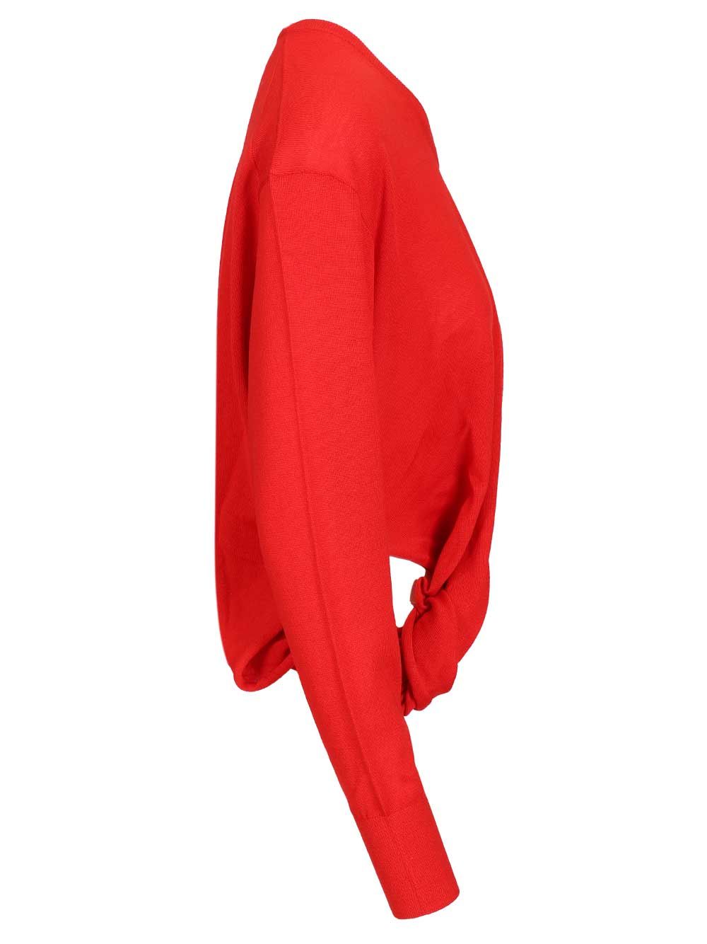 Loewe Wool Sweater Knitwear - Rosso | a0a0b7ca8c2e520aed04f2dff78c6f59668afc30