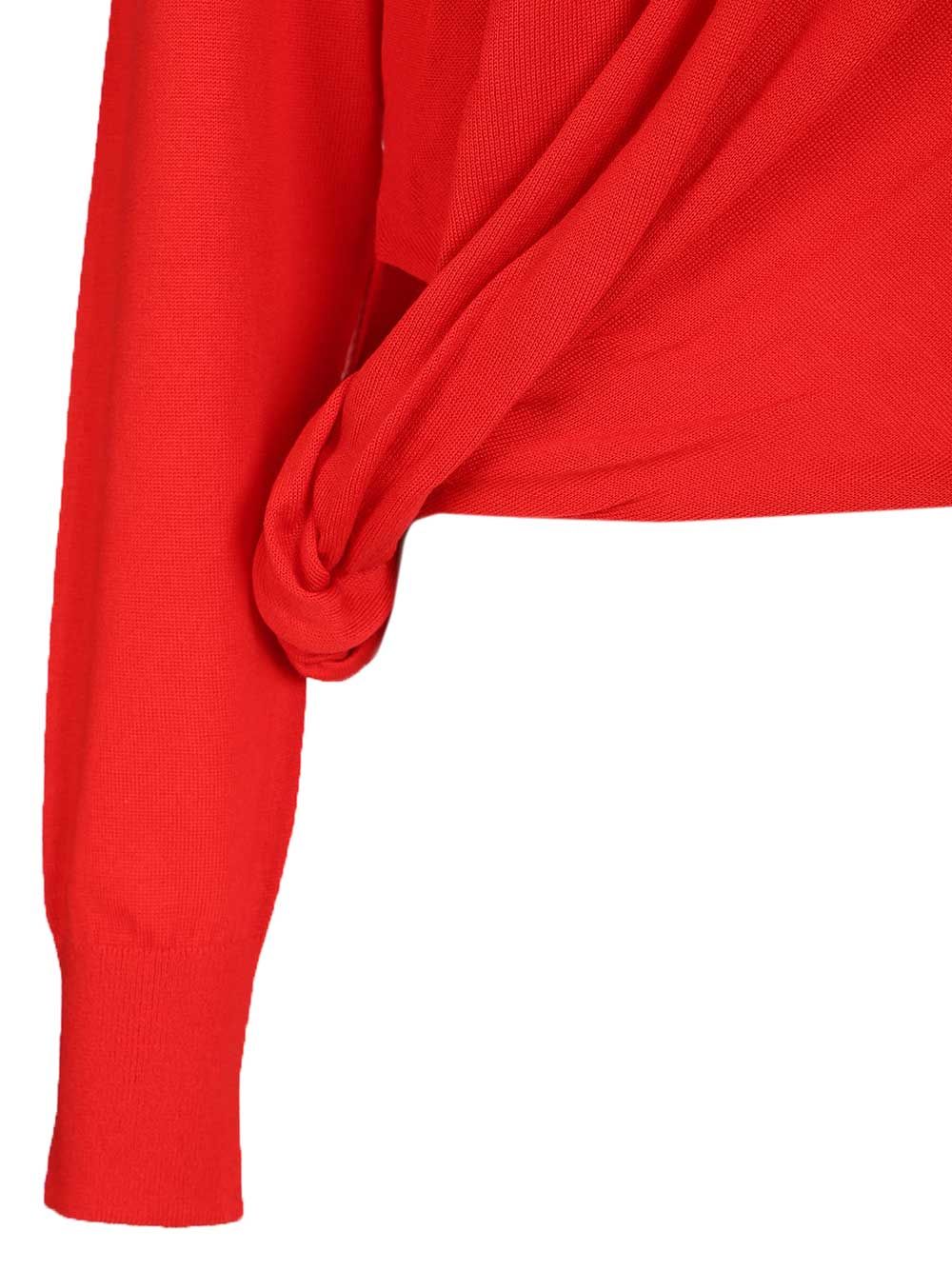 Loewe Wool Sweater Knitwear - Rosso | f9709596e456bc3565e6fad7c1d95edc6437b2e8