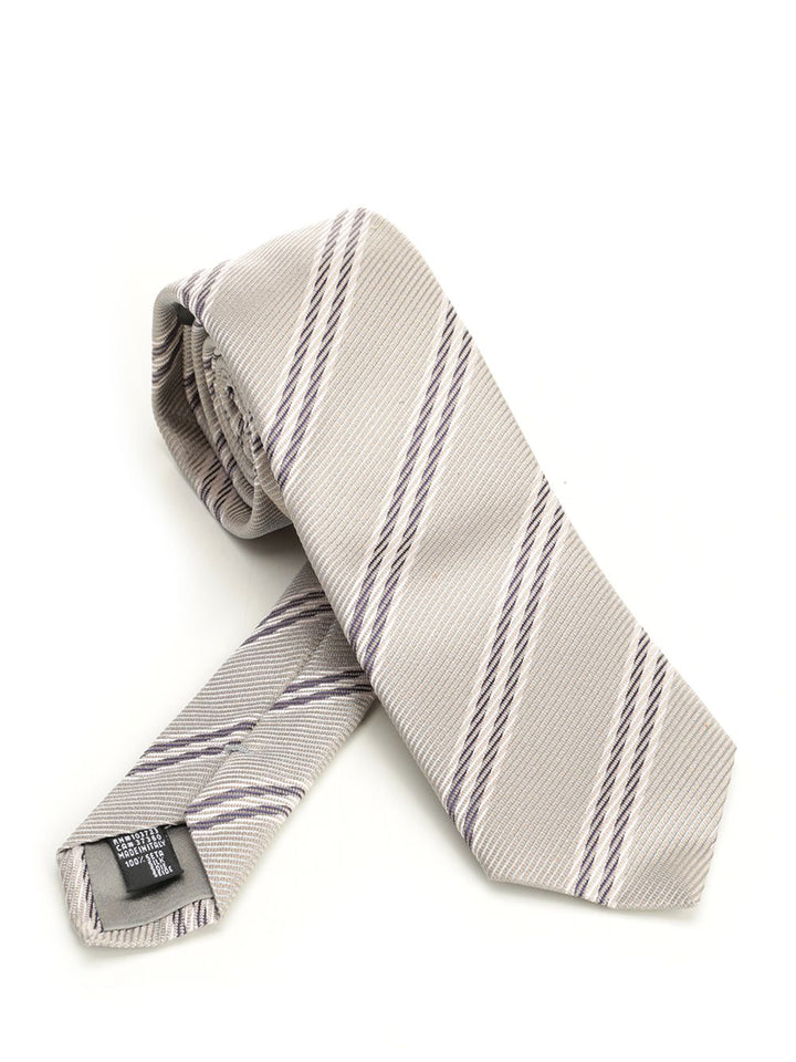 Giorgio Armani Silk Tie Ties And Bow Ties - Beige | 307c3f904e0160dc3eb8b91d4559050b7c7c169c