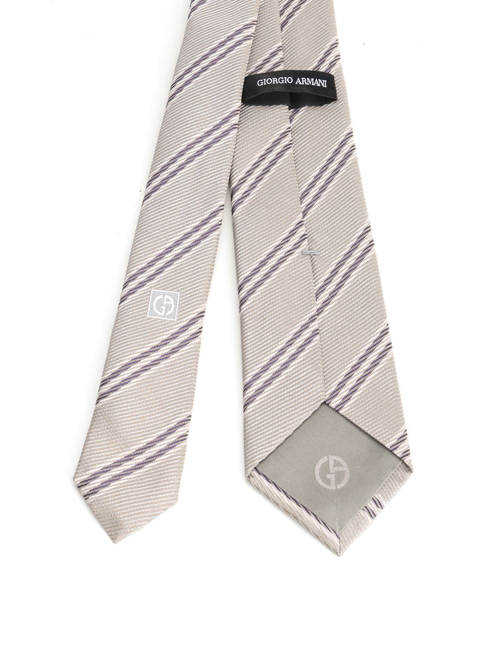 Giorgio Armani Silk Tie Ties And Bow Ties - Beige | d156e549477c7607fa911fd8bca093873f07d93b
