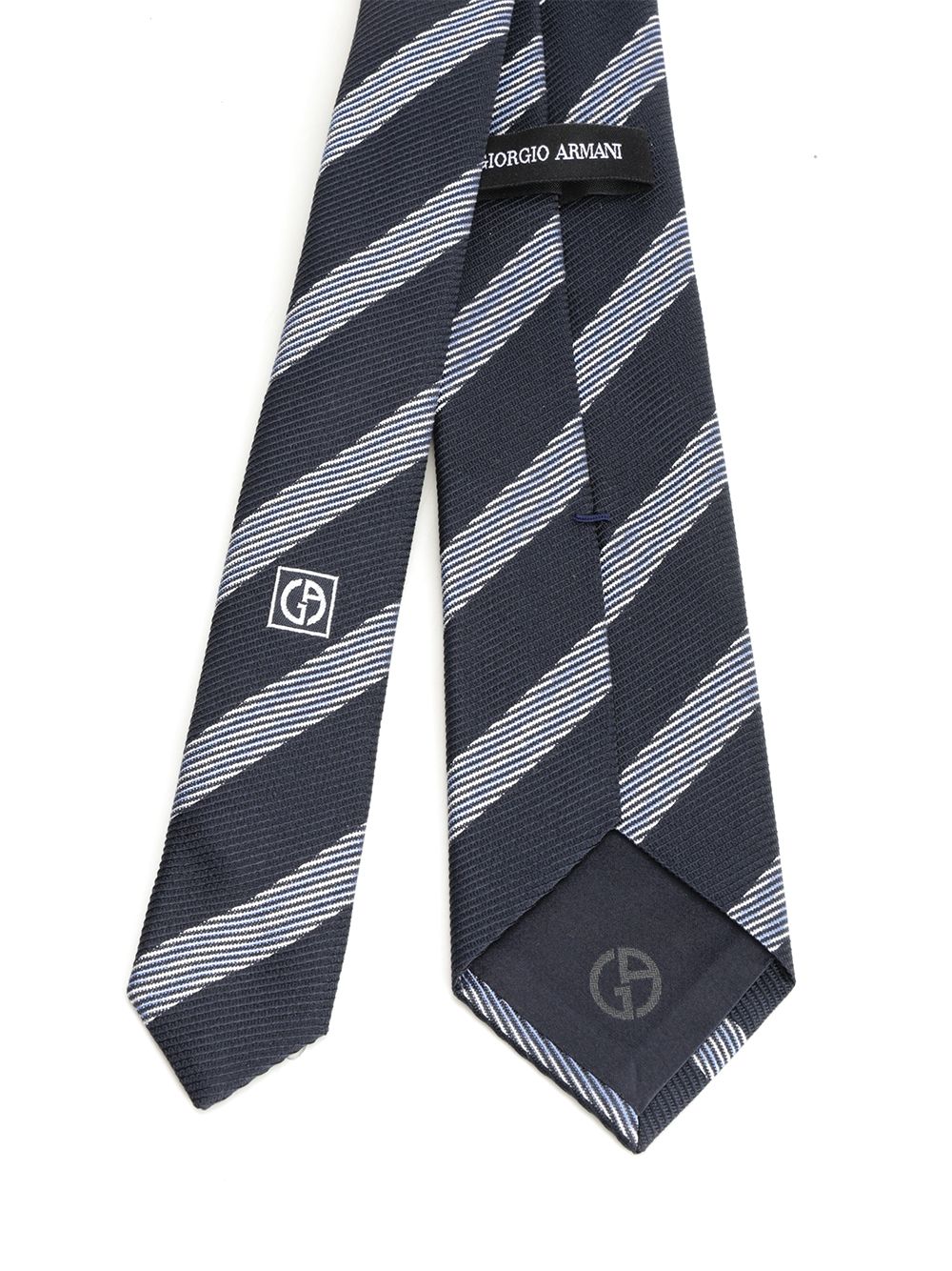 Giorgio Armani Silk Tie Ties And Bow Ties - Blu | 9e47c79b40937f65512ecb626b8b6f9872246e20