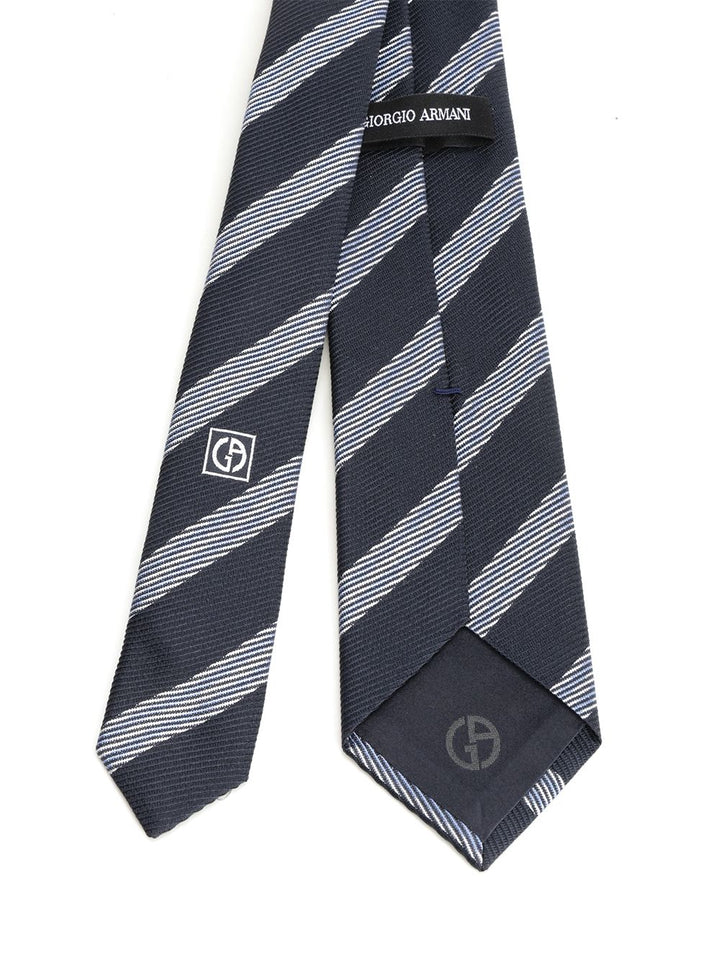 Giorgio Armani Silk Tie Ties And Bow Ties - Blu | 9e47c79b40937f65512ecb626b8b6f9872246e20
