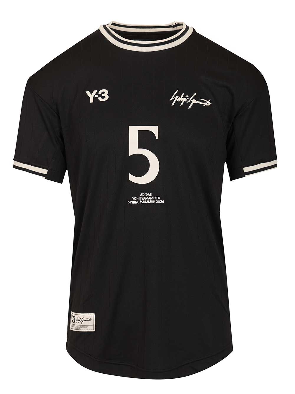 Adidas Y-3 Football T-Shirt - Nero | d6ae1d651480fa5295f7489c104bbb61cc1a08ca