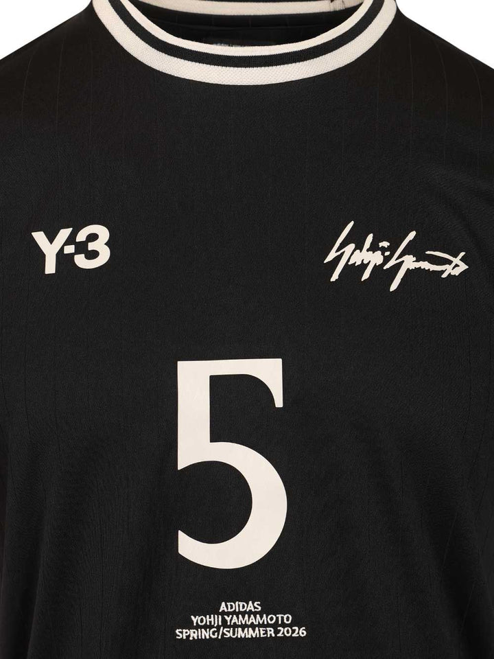 Adidas Y-3 Football T-Shirt - Nero | 96bc7c1cc1c9cdd900a1fd57534e4154b4dddb92