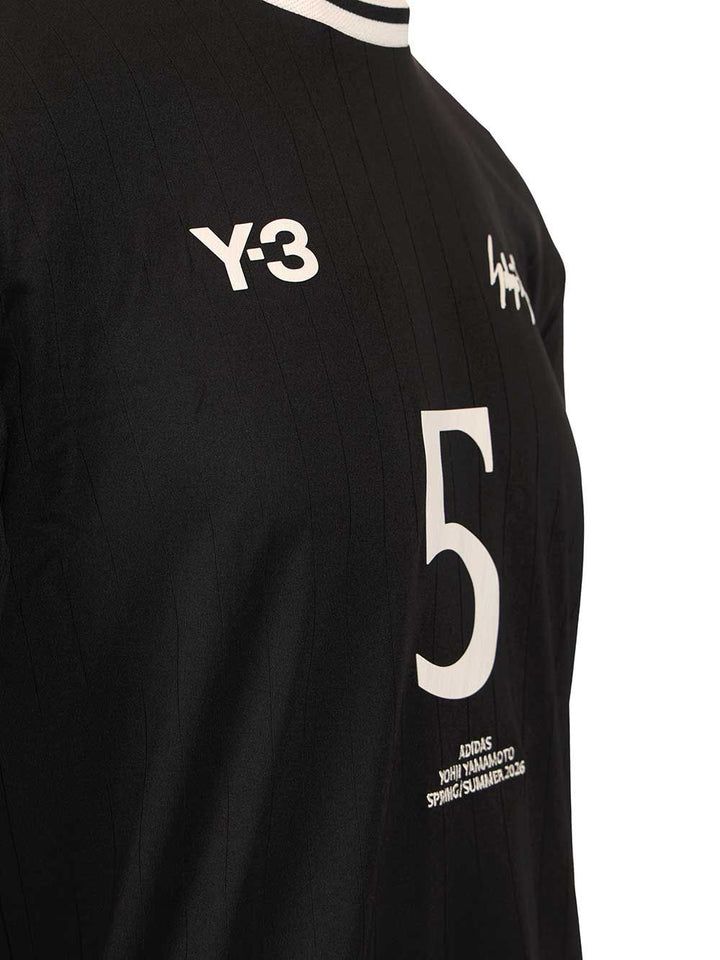 Adidas Y-3 Football T-Shirt - Nero | 460a66918fe1edad07d7816412d3a0c2e6f2c242