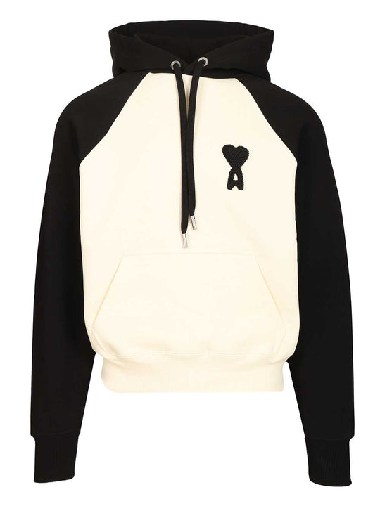 Ami De Coeur Hoodie Sweatshirts Bianco