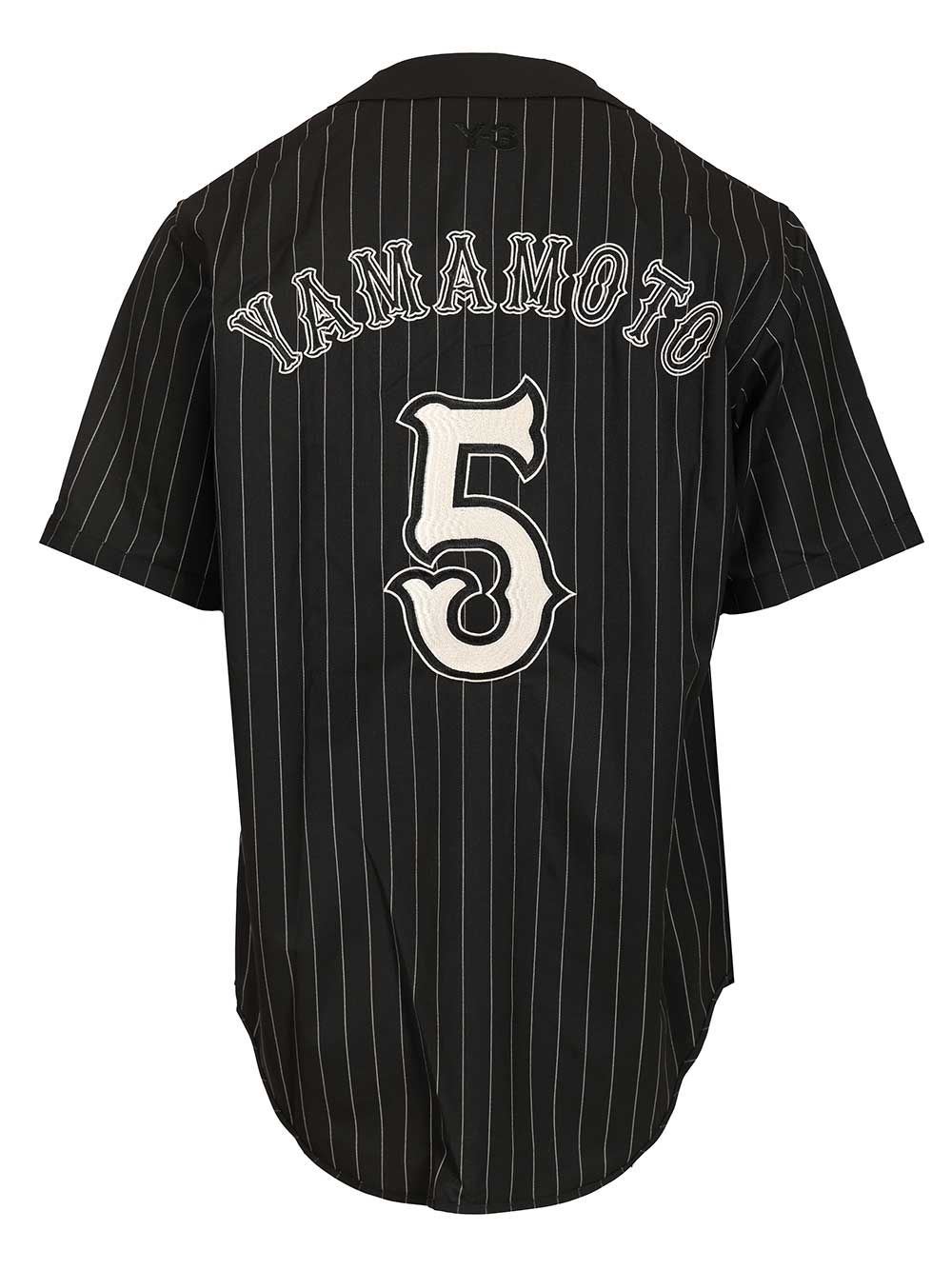 Adidas Y-3 Baseball Shirt T-Shirt - Nero | 38561f9b08e0bdf590ecbcf39bcd01215d84873e