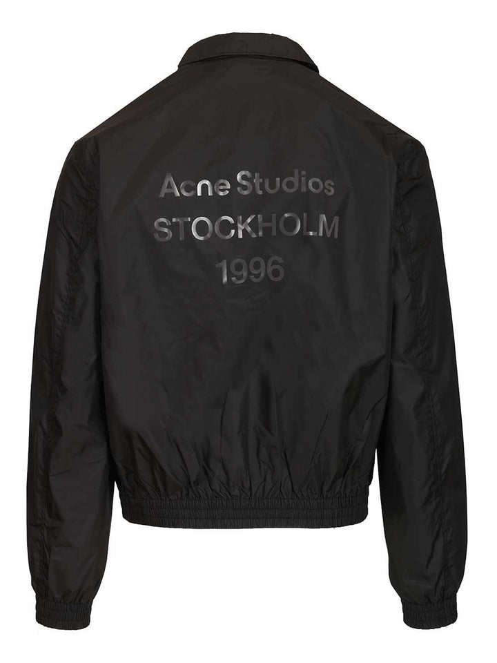 Acne Studios Collared Jacket Giacche - Nero | 5dd49e4b149cdafa84057b53c29675f2d513302d