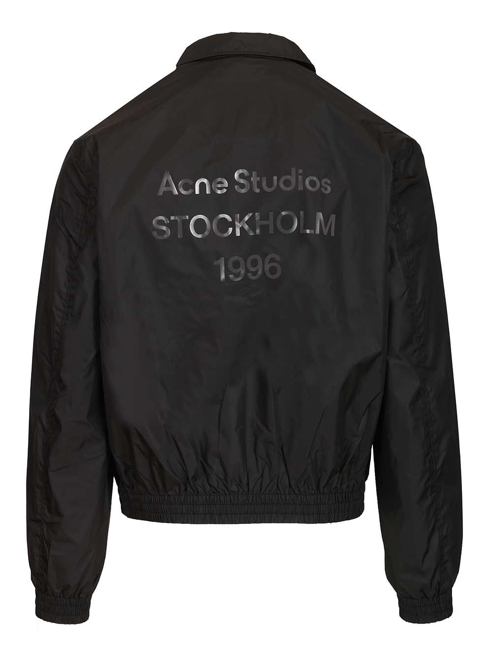 Acne Studios Collared Jacket Giacche - Nero | 5dd49e4b149cdafa84057b53c29675f2d513302d