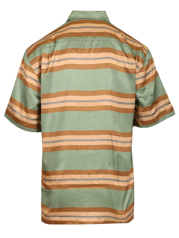 Dries Van Noten Short-Sleeved Shirt Shirts - Verde | 2f9eed850c0f9c009bc186d1345fc9086e187ac7