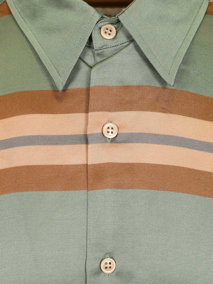 Dries Van Noten Short-Sleeved Shirt Shirts - Verde | 4d1d868d3eebf38dc3667c043e7dd21a32ba4c70