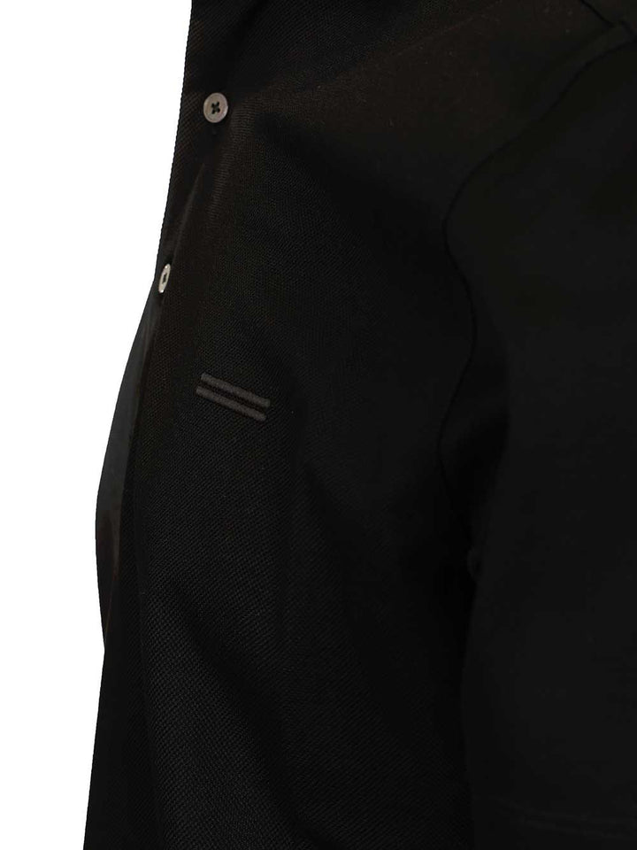Ermenegildo Zegna Short-Sleeved Cotton Polo shirt - Nero | 14decd34521a9aa6d1aebcac701135c9339ab9f9