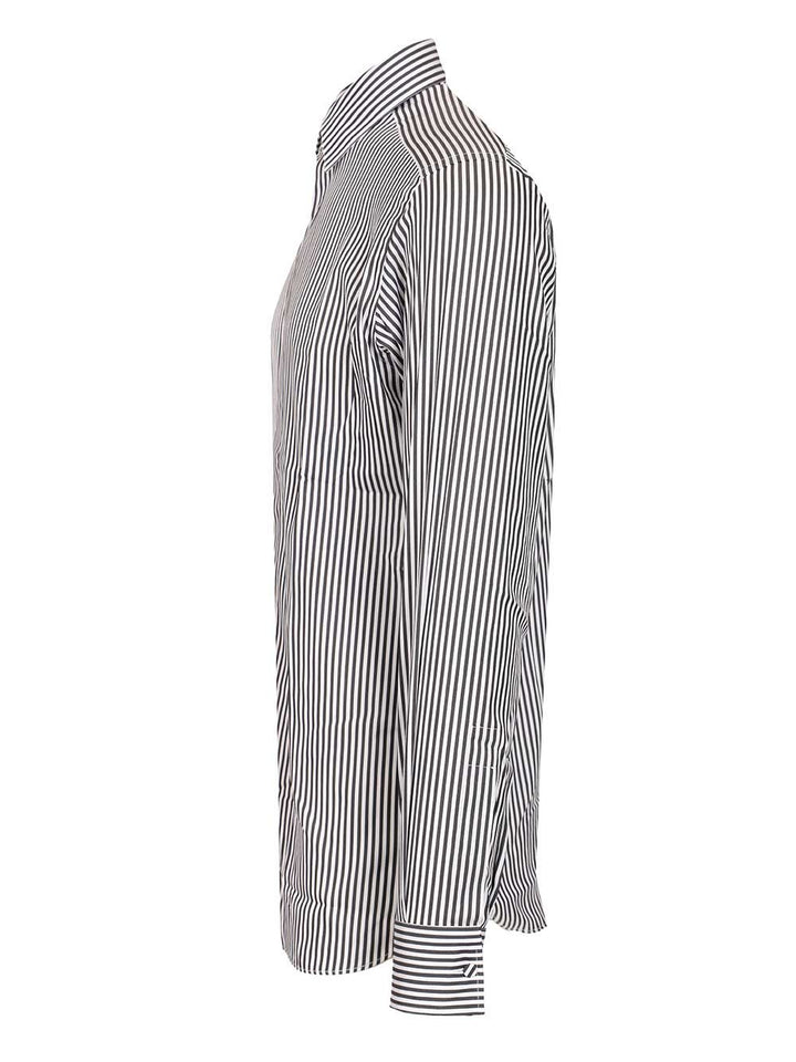 Tom Ford Silk Cotton Ladder Stripe Classic Fit Shirt Shirts - Multicolor | 23f8dee40f2b78d7845a114e7de4935e624be425
