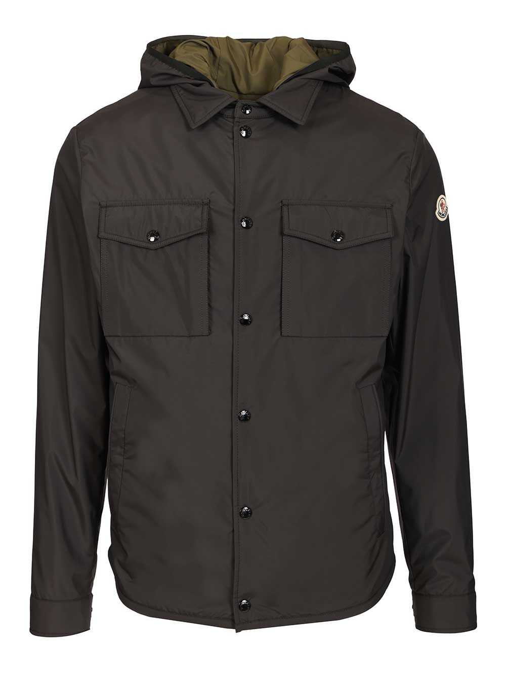 Moncler Chirano Shirt Jacket Giacche - Nero | 62558c709677971cc0001b62d4d653a85c005a62