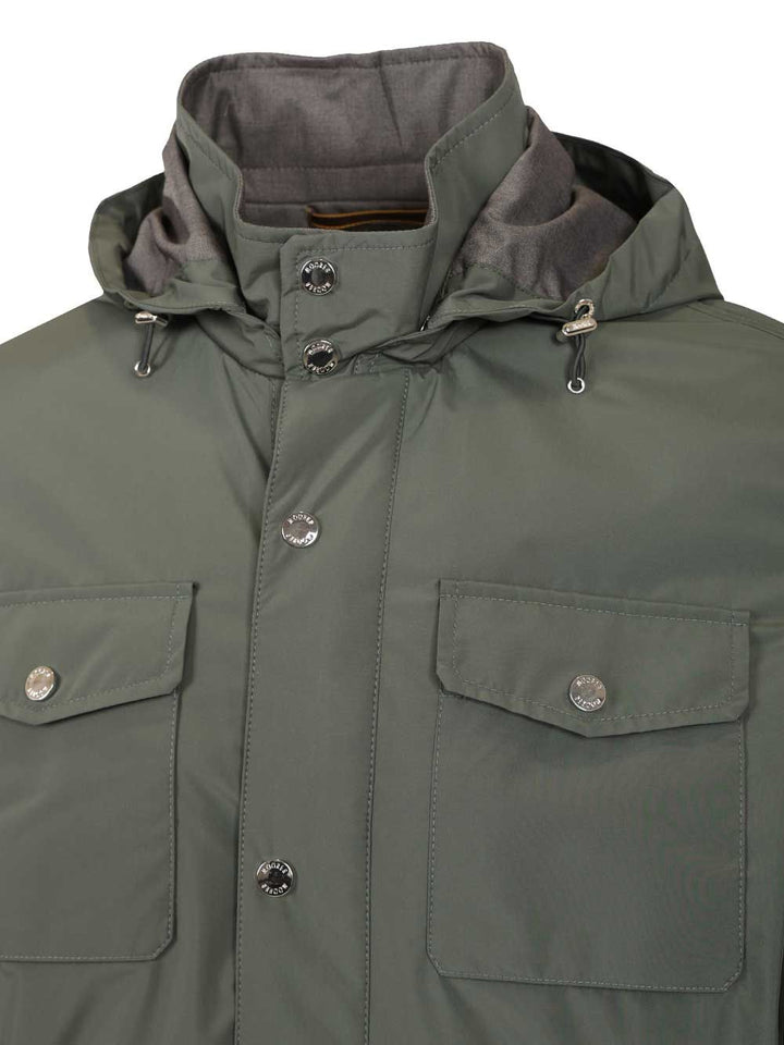 Moorer Fenzi Waterproof Jacket Giacche - Verde | 469e5c124ec01169df546392f78375c17288808b