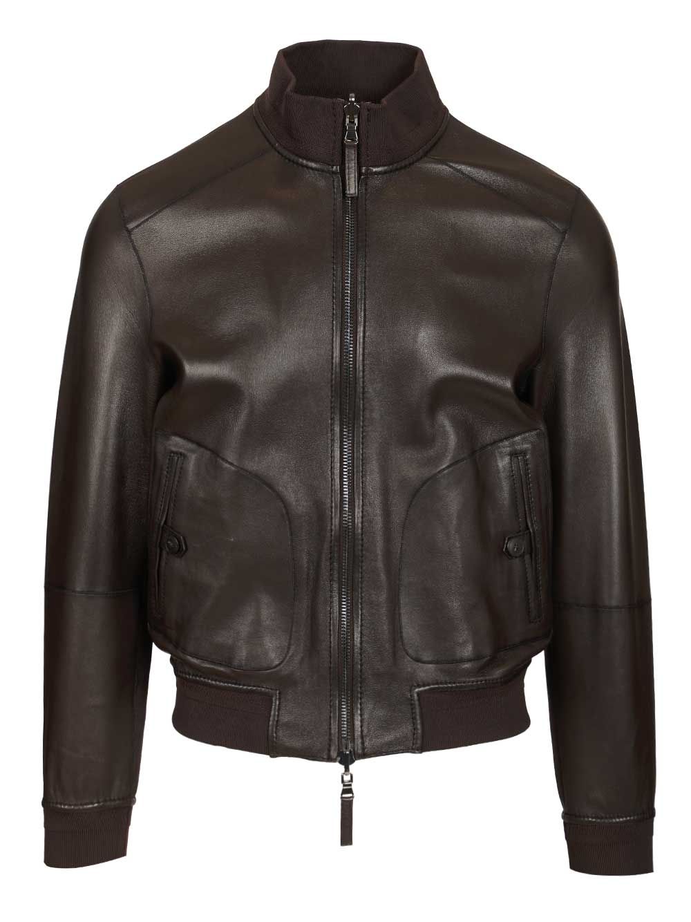Al Duca D'Aosta Reversible Bomber Jacket Giacche - Marrone | 2d32b5568bdc008d3cfe659b9da23f01645eae27