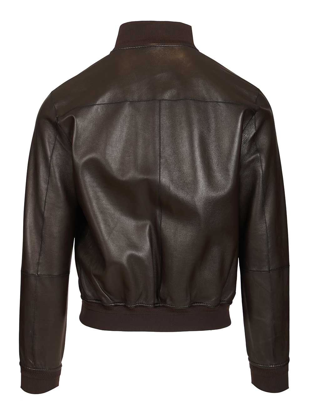 Al Duca D'Aosta Reversible Bomber Jacket Giacche - Marrone | 8877c7a942280f8b10fca548a18c73178032d5f5