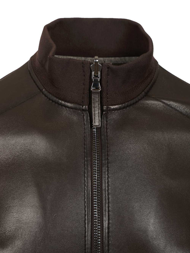 Al Duca D'Aosta Reversible Bomber Jacket Giacche - Marrone | 11d4556a145fc79cb7252cb1100b8413ddd97c0e