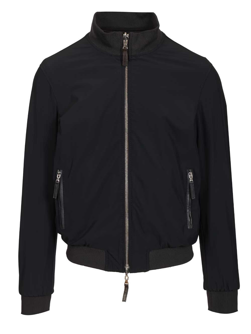 Al Duca D'Aosta Reversible Perforated Leather Biker J Giacche - Marrone | 3629e264c3377b5929041d79616c0f33003a008b