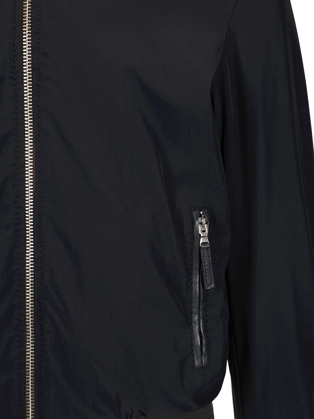 Al Duca D'Aosta Reversible Perforated Leather Biker J Giacche - Marrone | b1cd1d5a259c2828de1296bd709c74248b4f0d36