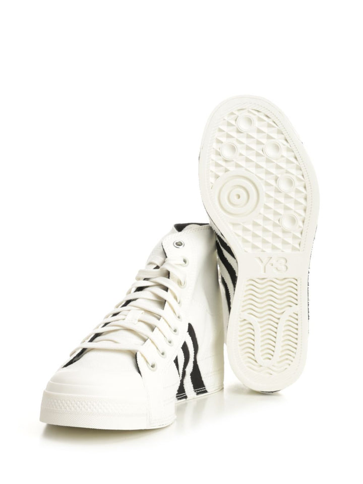Adidas Y-3 Y-3 Nizza Hi Sneaker Sneakers - Bianco | 9c4918cbc75a6c4675b5d5ca57b4850a601217e1