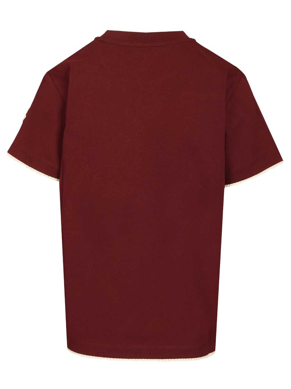 Moncler Cotton T-Shirt - Marrone | aab9076698680b0c9967aa7a5c9320db2a551de5