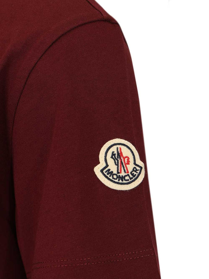 Moncler Cotton T-Shirt - Marrone | c755ec3b401ef2ec44b83652fce1e18f032f9819