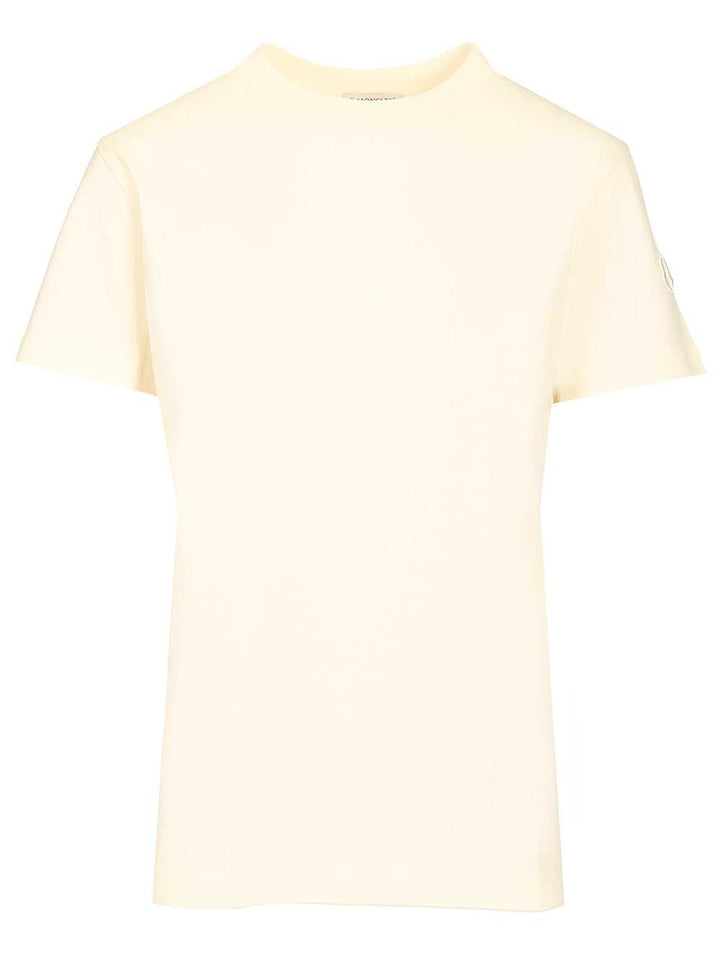 Moncler Cotton T-Shirt - Bianco | 5dbaab915e2077e4983bf56f758a04e8588c3b8a