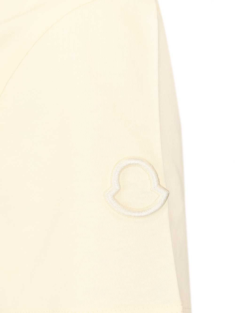 Moncler Cotton T-Shirt - Bianco | 0f9961f5cf86c1102c2a2a04c70e4ee53b6d7807