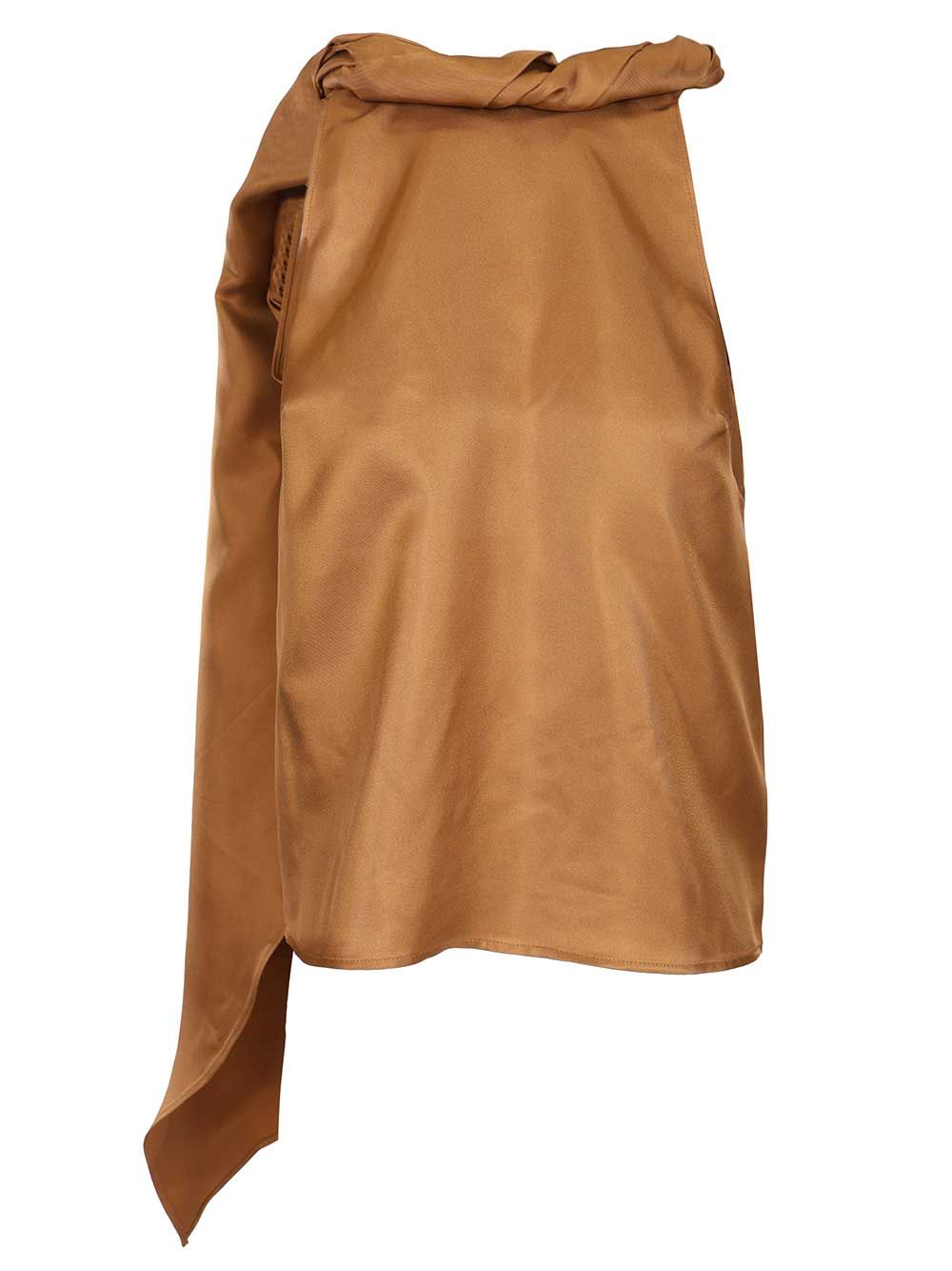 Loulou De Saison Wilma Top - Beige | 1ad83543f65daf63f1339db900cd3588ea202c79