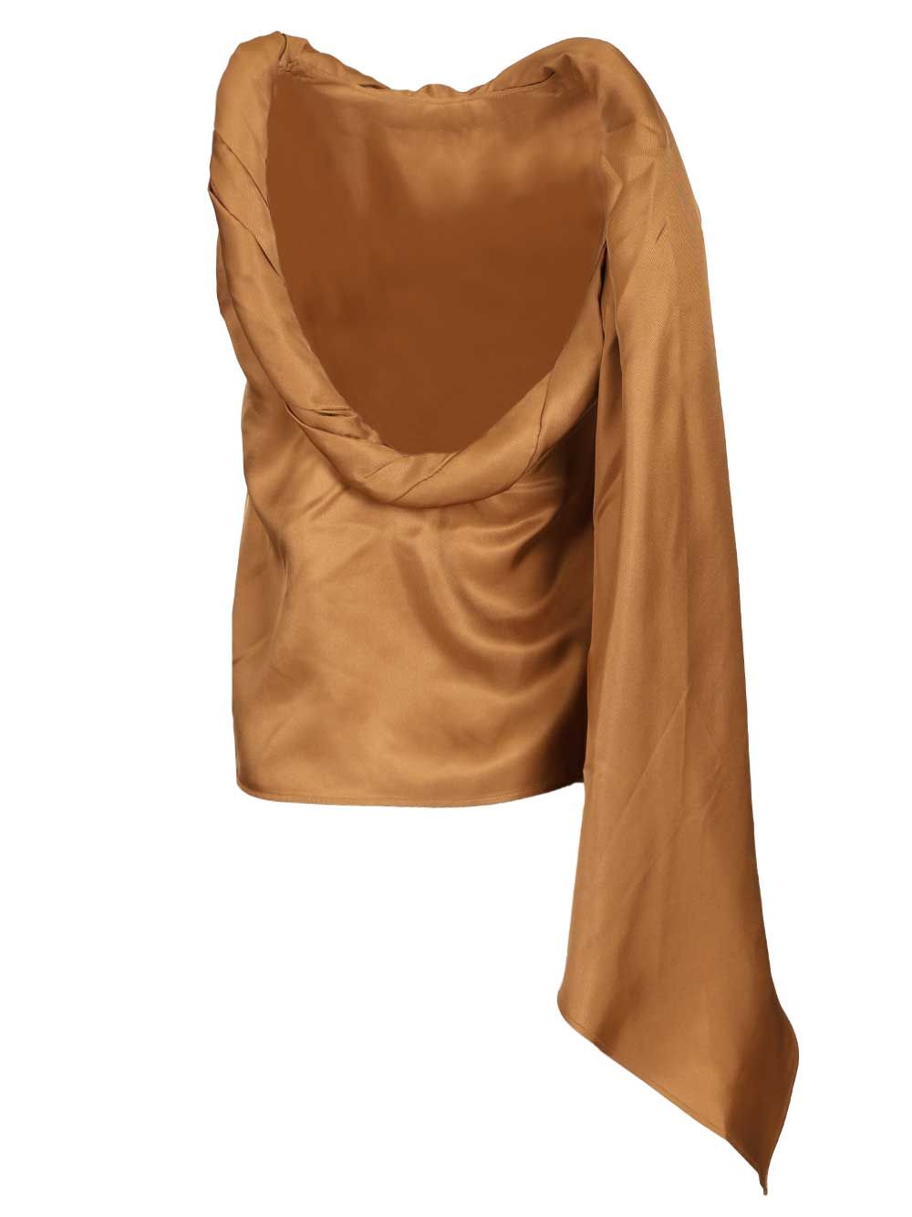 Loulou De Saison Wilma Top - Beige | 7ee64be3546d631ae4cd603ea9079965d48dde02