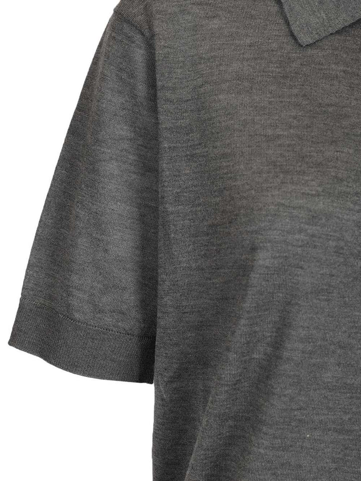 Loulou De Saison Migo Polo shirt - Grey | c848dc3933bdf9c968325906406e684322b7ce1d