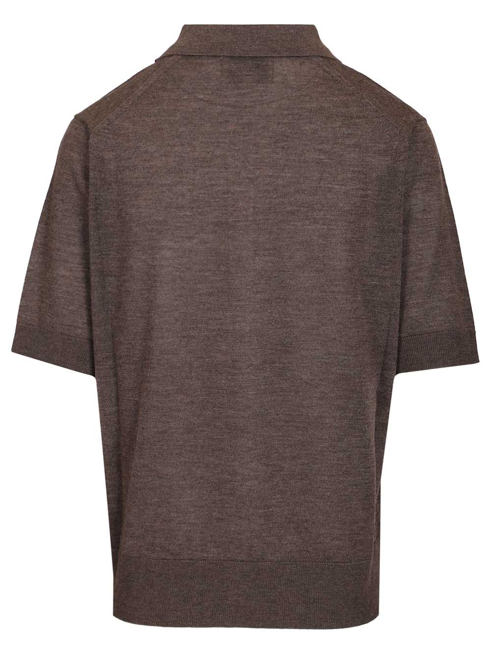 Loulou De Saison Migo Polo shirt - Marrone | 18749eb422825b7bf1fa51e94297a063b733da05